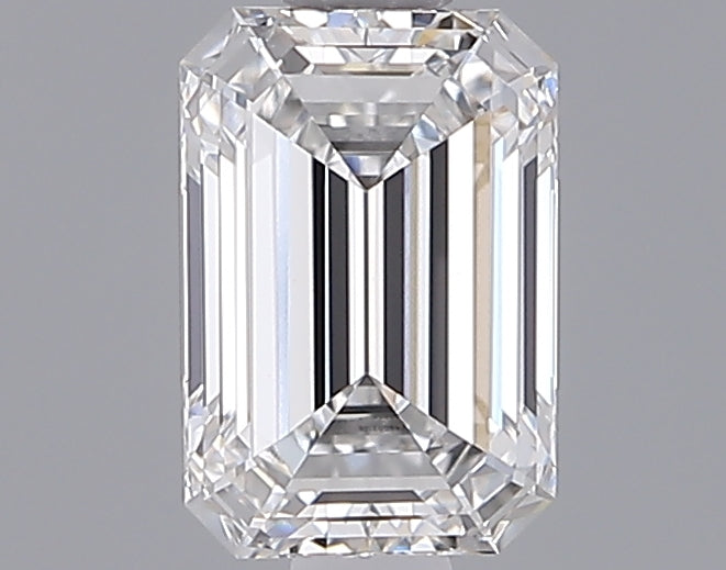 1.02 Carat Emerald Shaped, Ideal Cut, E Color, VVS1 Clarity, IGI Certified Lab Grown Diamond