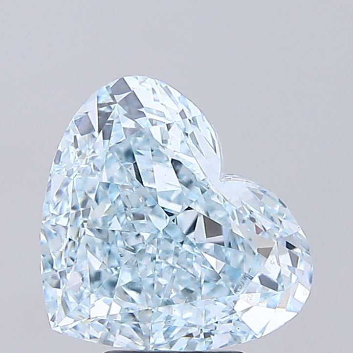 6.01 Carat Heart Shaped, Very Good Cut, VS1 Clarity, IGI Certified Lab Grown Diamond