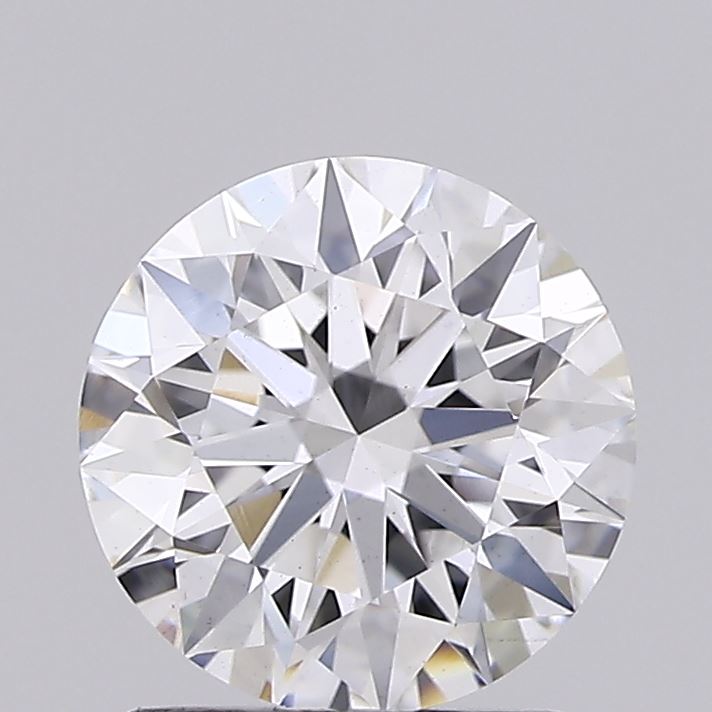 1.52 Carat Round Shaped, Ideal Cut, D Color, VS1 Clarity, IGI Certified Lab Grown Diamond