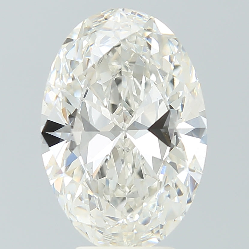 5.15 Carat Oval Shaped, Ideal Cut, H Color, VS1 Clarity, IGI Certified Lab Grown Diamond