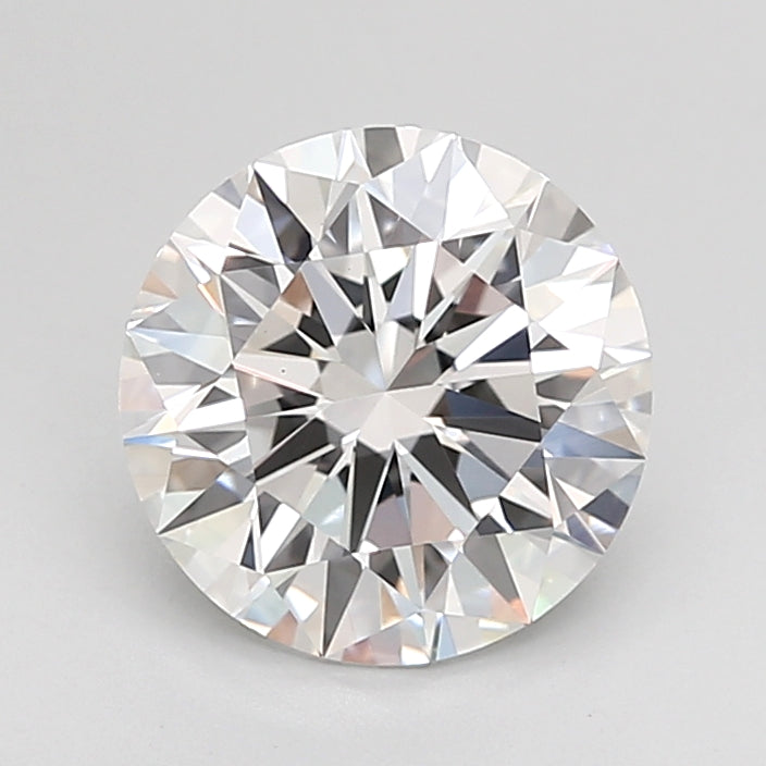 2.54 Carat Round Shaped, Ideal Cut, E Color, VS1 Clarity, IGI Certified Lab Grown Diamond