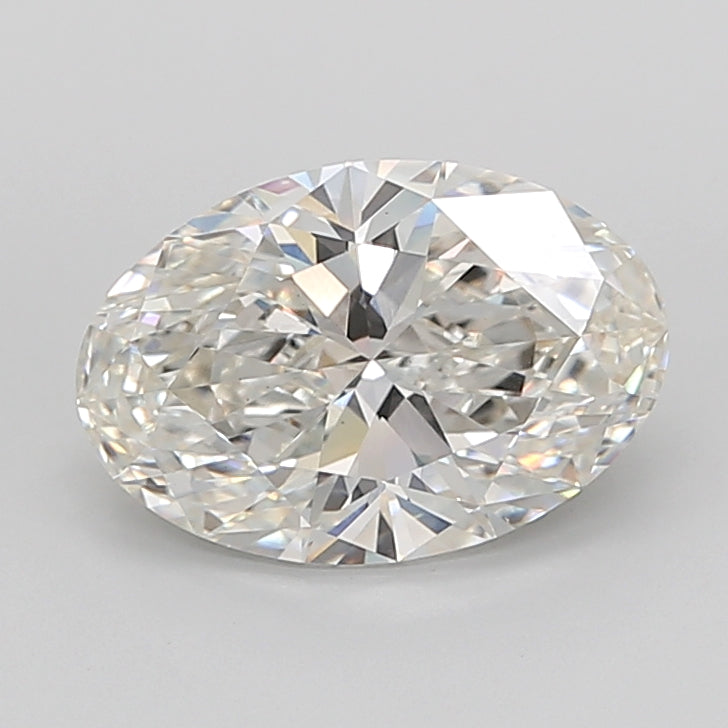 5.02 Carat Oval Shaped, Ideal Cut, H Color, VS1 Clarity, IGI Certified Lab Grown Diamond