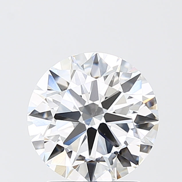 2.02 Carat Round Shaped, Excellent Cut, D Color, VVS2 Clarity, IGI Certified Lab Grown Diamond