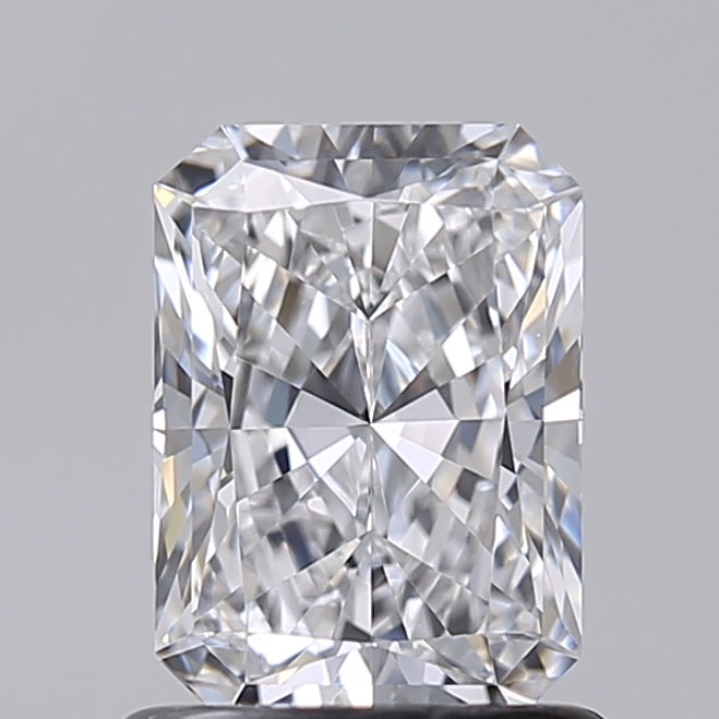 1.02 Carat Radiant Shaped, Excellent Cut, D Color, VVS1 Clarity, IGI Certified Lab Grown Diamond