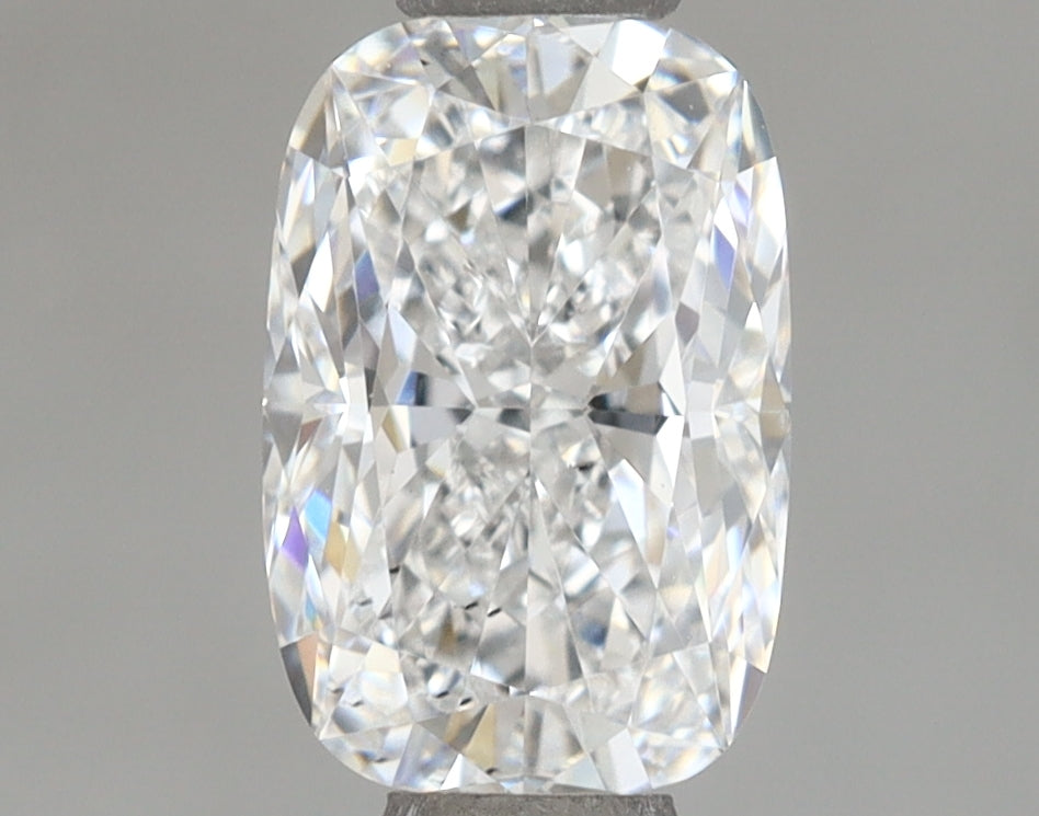 1.04 Carat Cushion Shaped, Ideal Cut, D Color, VS2 Clarity, IGI Certified Lab Grown Diamond