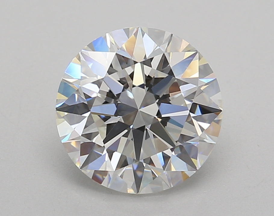 2.52 Carat Round Shaped, Ideal Cut, E Color, IF Clarity, IGI Certified Lab Grown Diamond