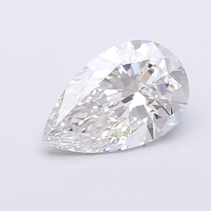 1.37 Carat Pear Shaped, Very Good Cut, F Color, VVS2 Clarity, IGI Certified Lab Grown Diamond