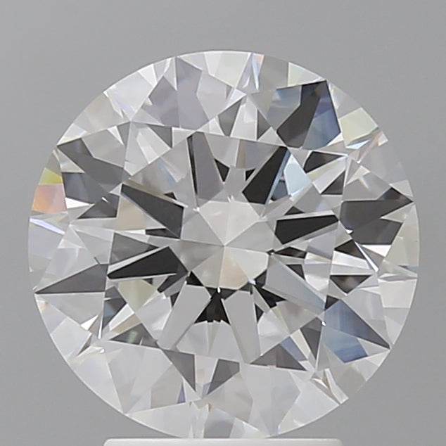 3.54 Carat Round Shaped, Excellent Cut, E Color, VVS2 Clarity, IGI Certified Lab Grown Diamond