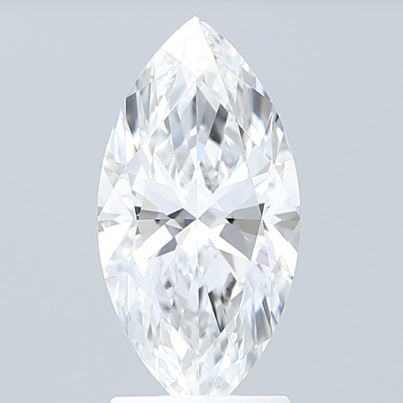 2.10 Carat Marquise Shaped, Ideal Cut, D Color, VVS1 Clarity, IGI Certified Lab Grown Diamond