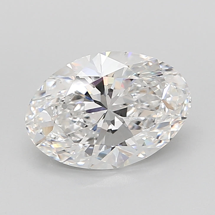 4.02 Carat Oval Shaped, Ideal Cut, E Color, VVS2 Clarity, IGI Certified Lab Grown Diamond
