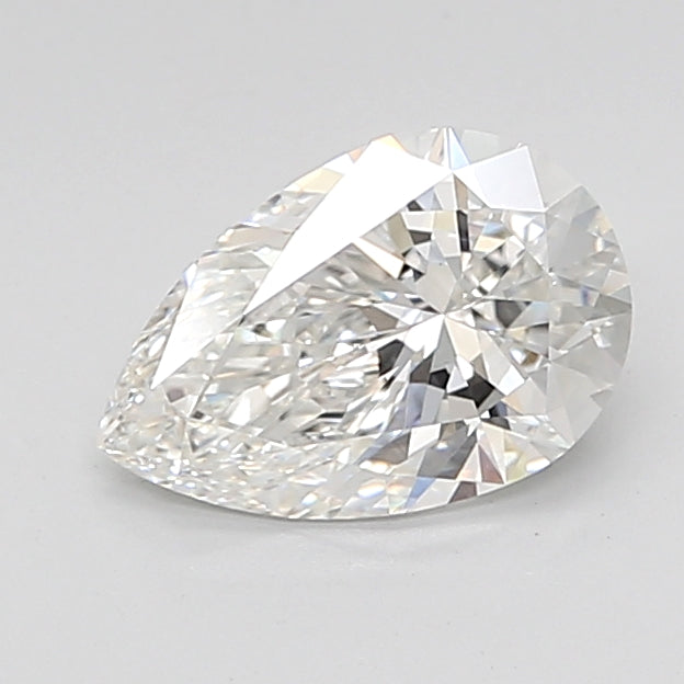 2.04 Carat Pear Shaped, Ideal Cut, F Color, VVS2 Clarity, IGI Certified Lab Grown Diamond