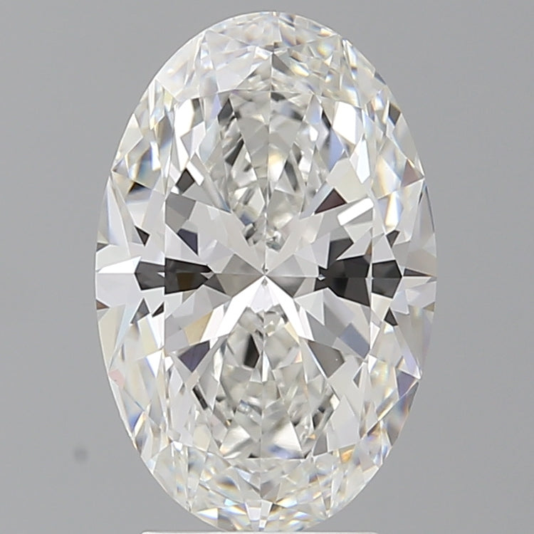 3.60 Carat Oval Shaped, Ideal Cut, F Color, VVS2 Clarity, IGI Certified Lab Grown Diamond