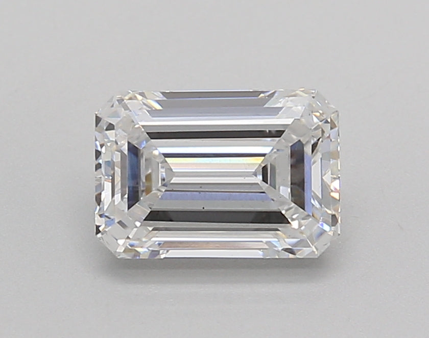 1.32 Carat Emerald Shaped, Excellent Cut, D Color, VS1 Clarity, IGI Certified Lab Grown Diamond
