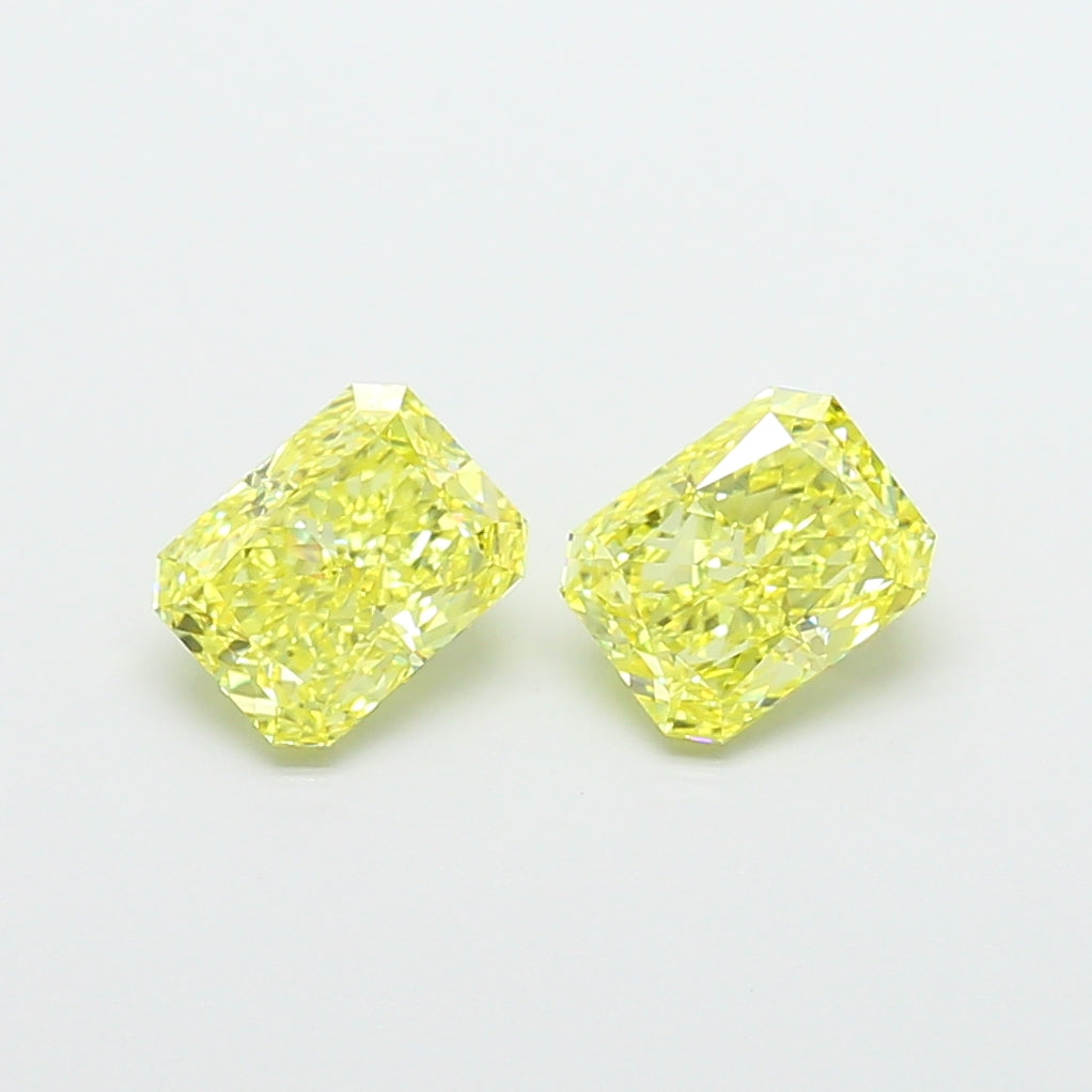 1.01 Carat Radiant Shaped, Ideal Cut, VVS2 Clarity, IGI Certified Lab Grown Diamond