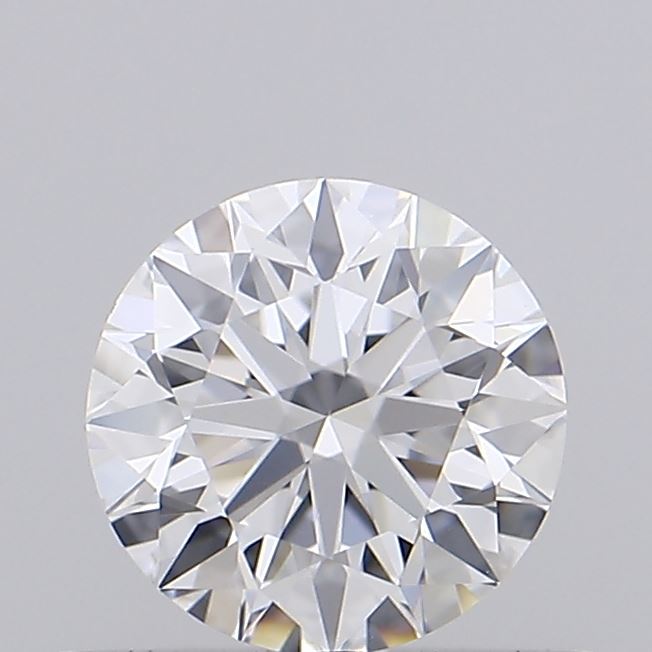 0.53 Carat Round Shaped, Ideal Cut, D Color, VVS2 Clarity, IGI Certified Lab Grown Diamond