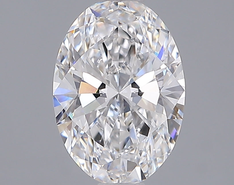 1.54 Carat Oval Shaped, Ideal Cut, D Color, VVS2 Clarity, IGI Certified Lab Grown Diamond