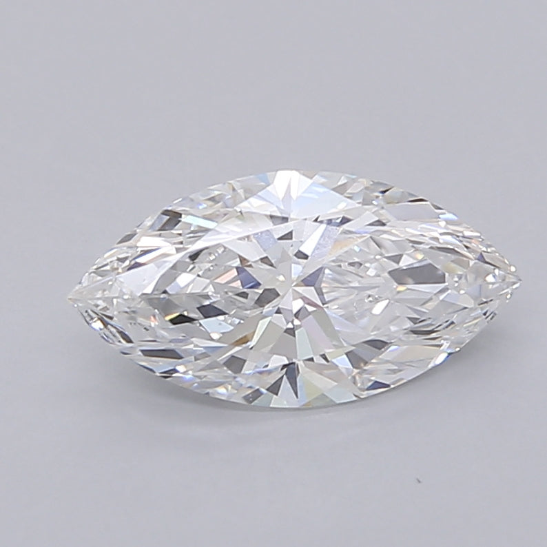 1.51 Carat Marquise Shaped, Ideal Cut, E Color, VVS1 Clarity, IGI Certified Lab Grown Diamond