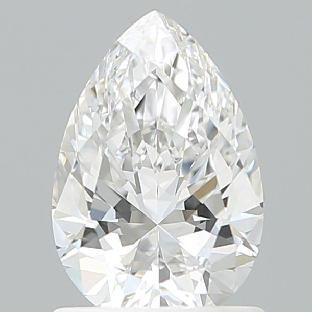 1.08 Carat Pear Shaped, Excellent Cut, E Color, VVS1 Clarity, IGI Certified Lab Grown Diamond