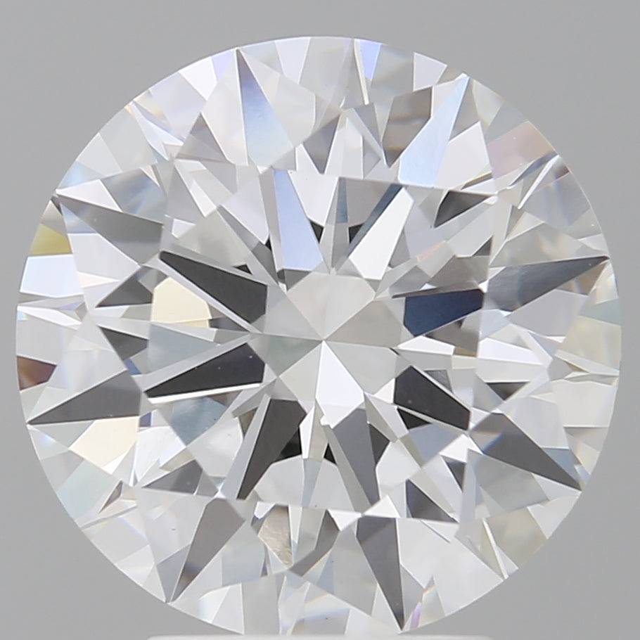 4.10 Carat Round Shaped, Ideal Cut, E Color, VVS2 Clarity, IGI Certified Lab Grown Diamond