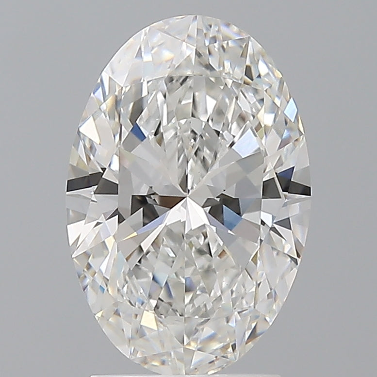2.55 Carat Oval Shaped, Ideal Cut, E Color, VS1 Clarity, IGI Certified Lab Grown Diamond