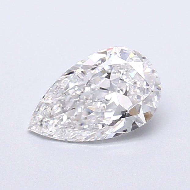 0.78 Carat Pear Shaped, Very Good Cut, E Color, VS1 Clarity, IGI Certified Lab Grown Diamond