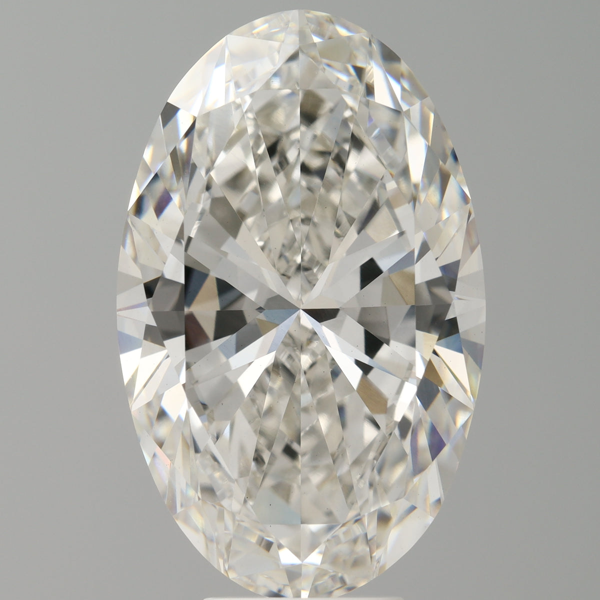 8.01 Carat Oval Shaped, Ideal Cut, F Color, VS1 Clarity, IGI Certified Lab Grown Diamond
