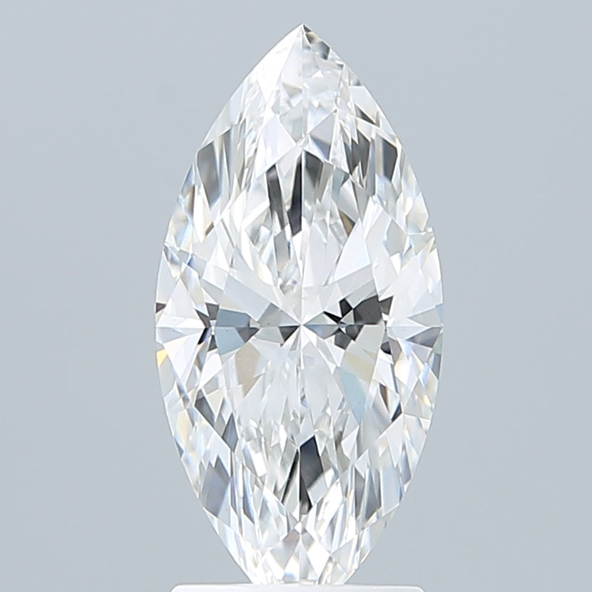 2.09 Carat Marquise Shaped, Ideal Cut, E Color, VVS2 Clarity, IGI Certified Lab Grown Diamond