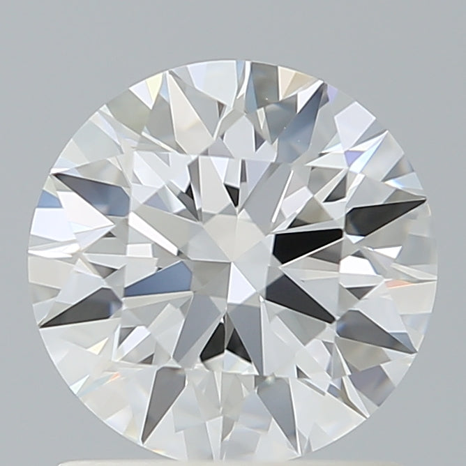 1.32 Carat Round Shaped, Ideal Cut, E Color, VVS2 Clarity, IGI Certified Lab Grown Diamond