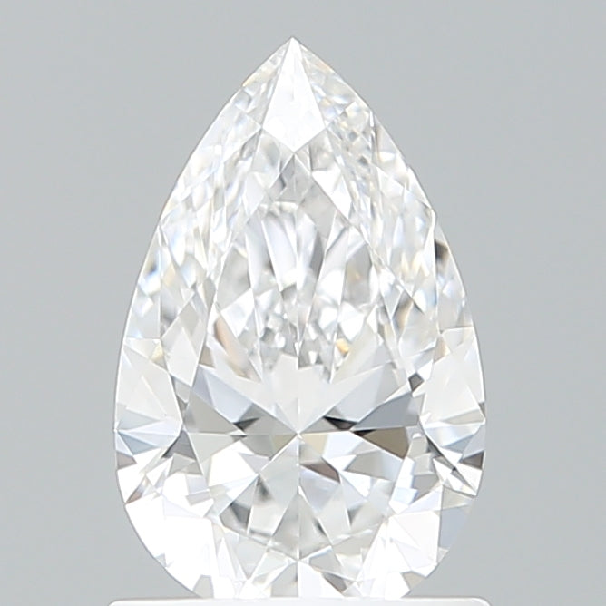 1.04 Carat Pear Shaped, Ideal Cut, D Color, VVS2 Clarity, IGI Certified Lab Grown Diamond