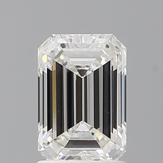 1.53 Carat Emerald Shaped, Ideal Cut, E Color, VVS2 Clarity, IGI Certified Lab Grown Diamond