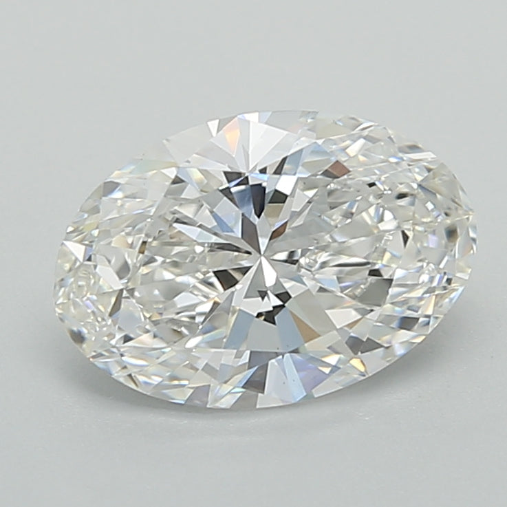1.52 Carat Oval Shaped, Ideal Cut, F Color, VVS2 Clarity, IGI Certified Lab Grown Diamond
