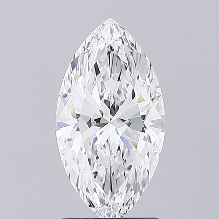 1.53 Carat Marquise Shaped, Ideal Cut, E Color, VVS2 Clarity, IGI Certified Lab Grown Diamond