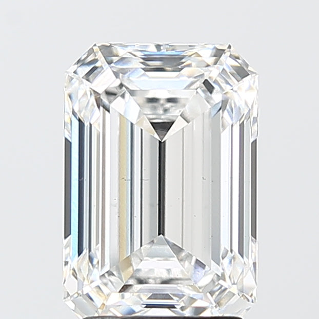 3.05 Carat Emerald Shaped, Ideal Cut, D Color, VS1 Clarity, IGI Certified Lab Grown Diamond