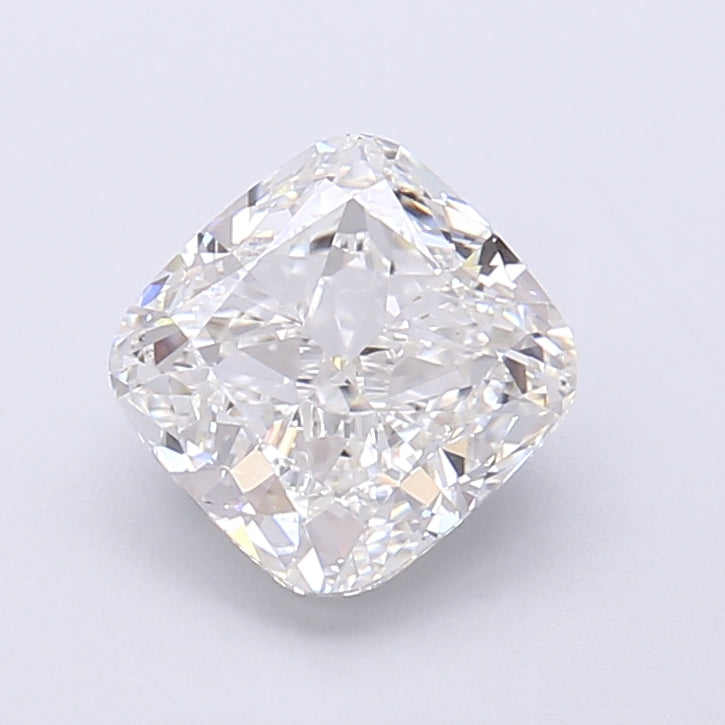 2.06 Carat Cushion Shaped, Very Good Cut, E Color, VVS2 Clarity, IGI Certified Lab Grown Diamond