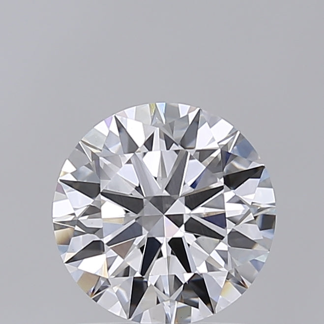 1.51 Carat Round Shaped, Excellent Cut, D Color, VVS2 Clarity, IGI Certified Lab Grown Diamond