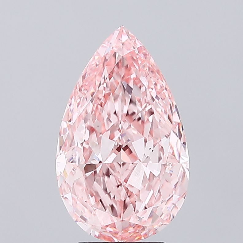 4.03 Carat Pear Shaped, Excellent Cut, VS1 Clarity, IGI Certified Lab Grown Diamond