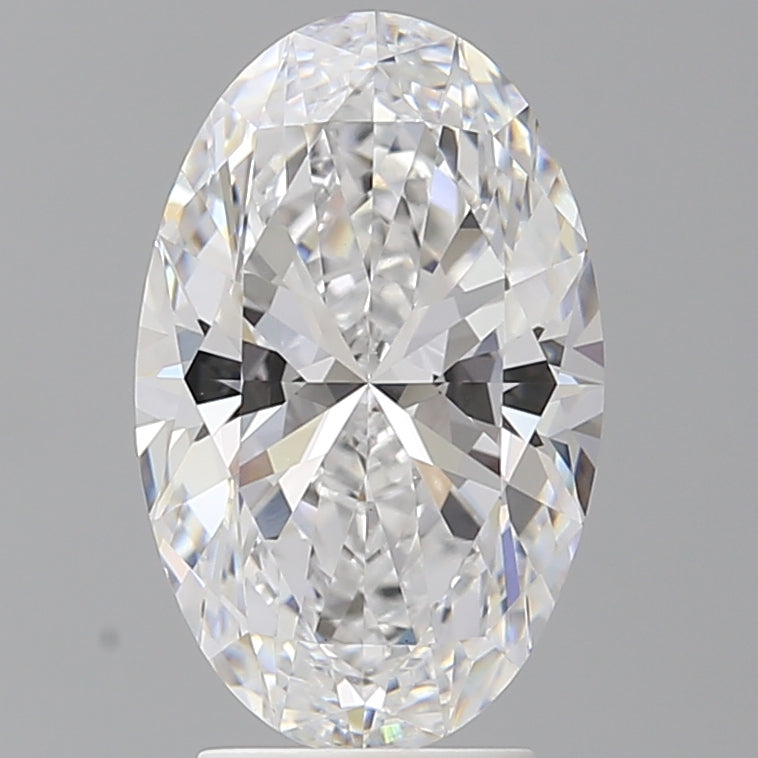3.59 Carat Oval Shaped, Ideal Cut, D Color, VS1 Clarity, IGI Certified Lab Grown Diamond