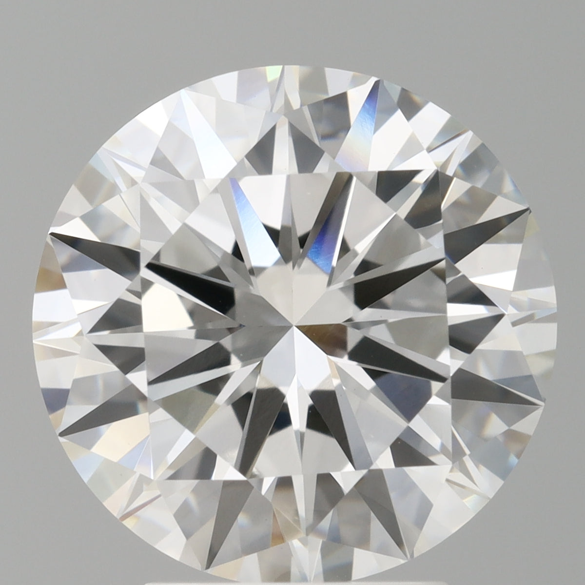 4.00 Carat Round Shaped, Excellent Cut, E Color, VVS2 Clarity, IGI Certified Lab Grown Diamond