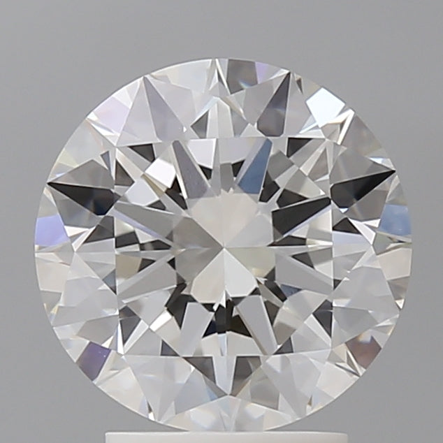 3.03 Carat Round Shaped, Excellent Cut, E Color, VVS2 Clarity, IGI Certified Lab Grown Diamond