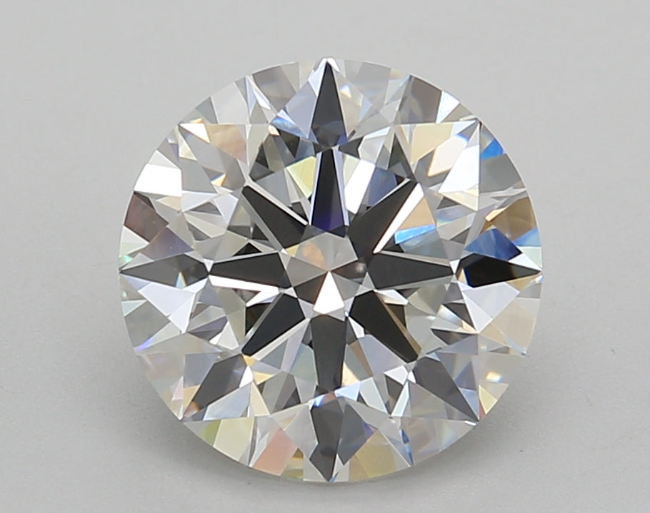 3.02 Carat Round Shaped, Ideal Cut, F Color, VVS2 Clarity, IGI Certified Lab Grown Diamond