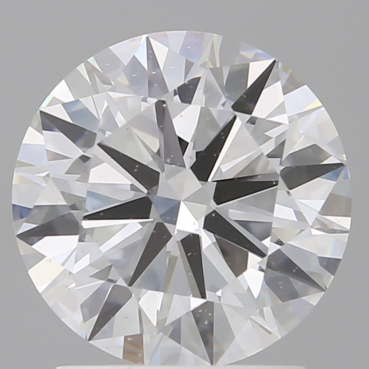 2.00 Carat Round Shaped, Excellent Cut, E Color, VS1 Clarity, IGI Certified Lab Grown Diamond