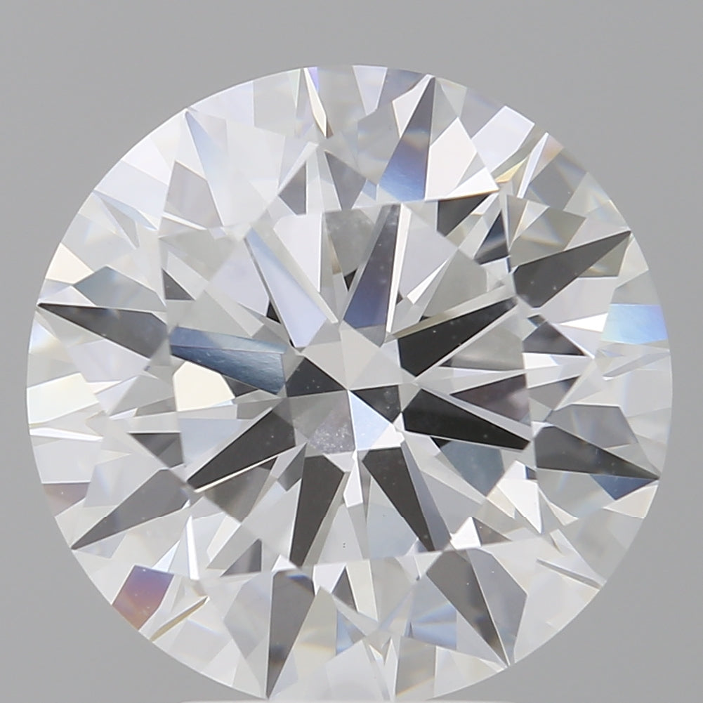 5.10 Carat Round Shaped, Ideal Cut, E Color, VVS2 Clarity, IGI Certified Lab Grown Diamond