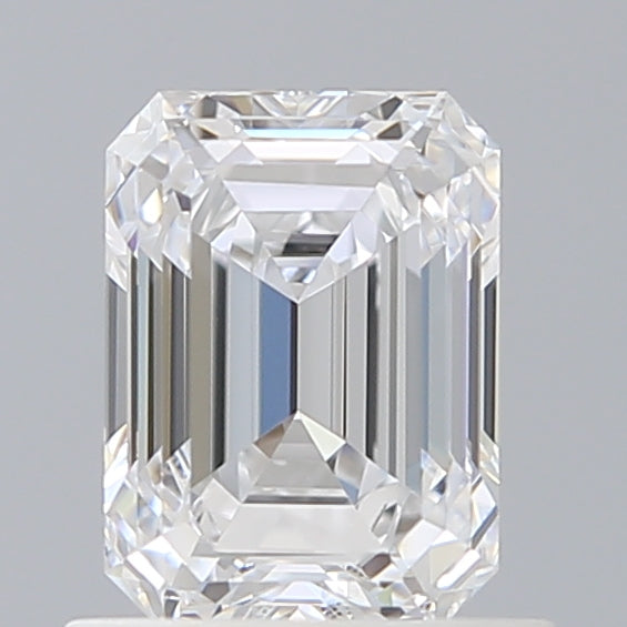 1.01 Carat Emerald Shaped, Ideal Cut, D Color, VVS2 Clarity, IGI Certified Lab Grown Diamond