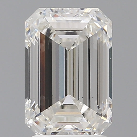 2.56 Carat Emerald Shaped, Ideal Cut, F Color, VS1 Clarity, IGI Certified Lab Grown Diamond