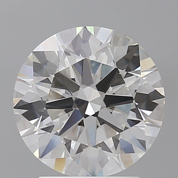 2.60 Carat Round Shaped, Ideal Cut, E Color, VVS2 Clarity, IGI Certified Lab Grown Diamond