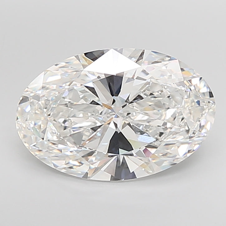 10.09 Carat Oval Shaped, Ideal Cut, E Color, VVS2 Clarity, IGI Certified Lab Grown Diamond