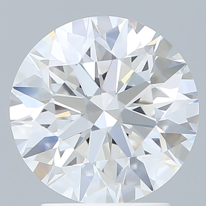 2.60 Carat Round Shaped, Excellent Cut, E Color, VVS2 Clarity, IGI Certified Lab Grown Diamond