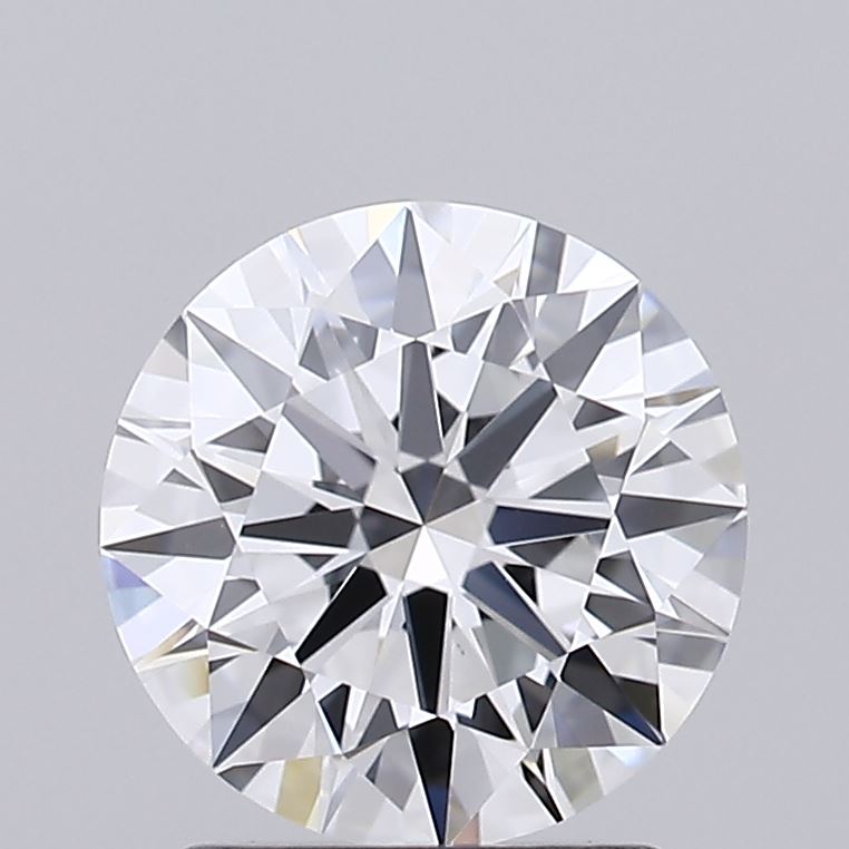 1.54 Carat Round Shaped, Ideal Cut, D Color, VS1 Clarity, IGI Certified Lab Grown Diamond