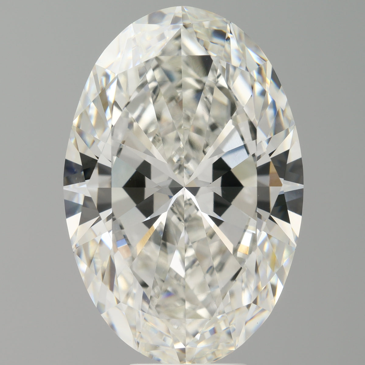 9.51 Carat Oval Shaped, Ideal Cut, F Color, VVS2 Clarity, IGI Certified Lab Grown Diamond