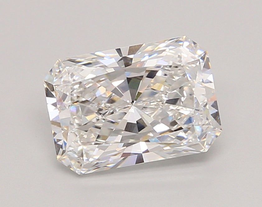 2.06 Carat Radiant Shaped, Very Good Cut, E Color, VVS1 Clarity, IGI Certified Lab Grown Diamond